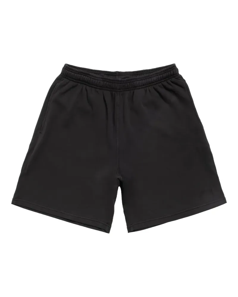 Stüssy Leichte Frottee-Joggingshorts - Schwarz Schwarz