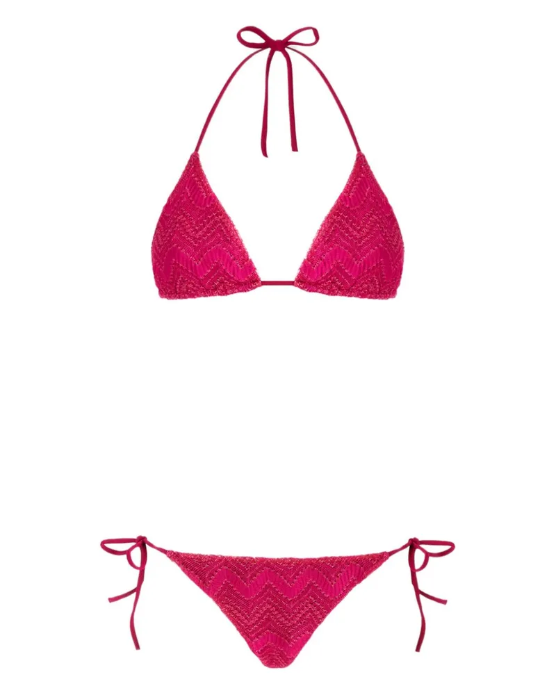 Missoni Gestrickter Bikini - Violett Violett