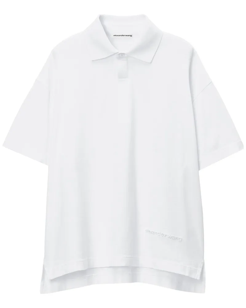 Alexander Wang Klassisches Poloshirt - Weiß Weiß