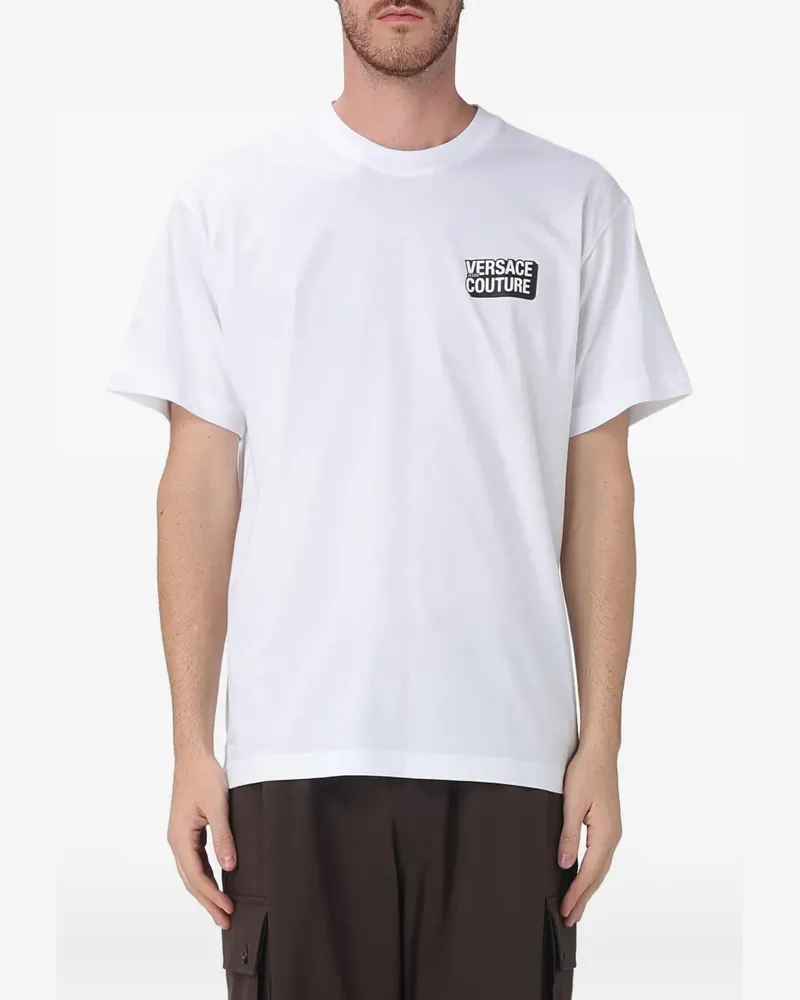 Versace Jeans logo-print T-shirt - Weiß Weiß