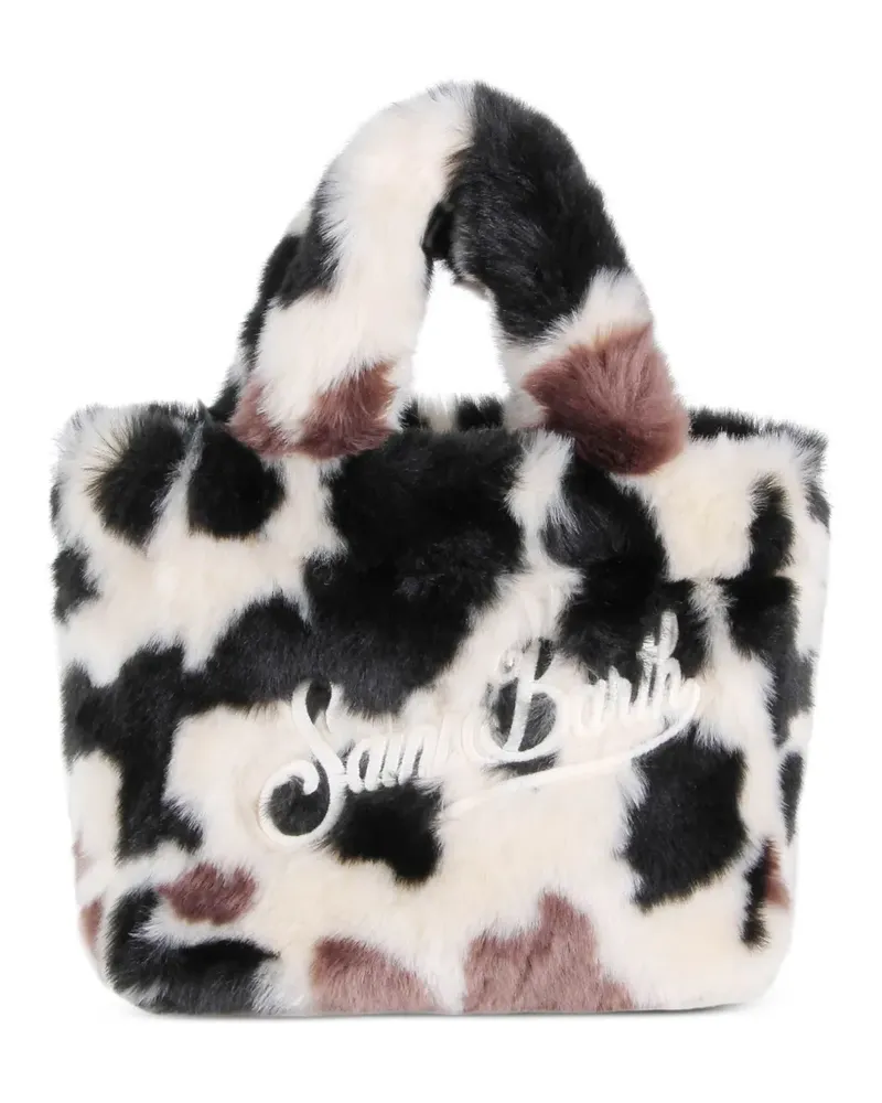MC2 Saint Barth Shopper aus Faux Fur - Weiß Weiß