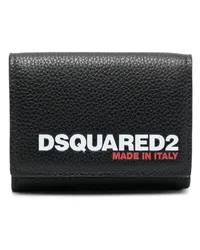 Dsquared2 Portemonnaie mit Logo-Print Schwarz