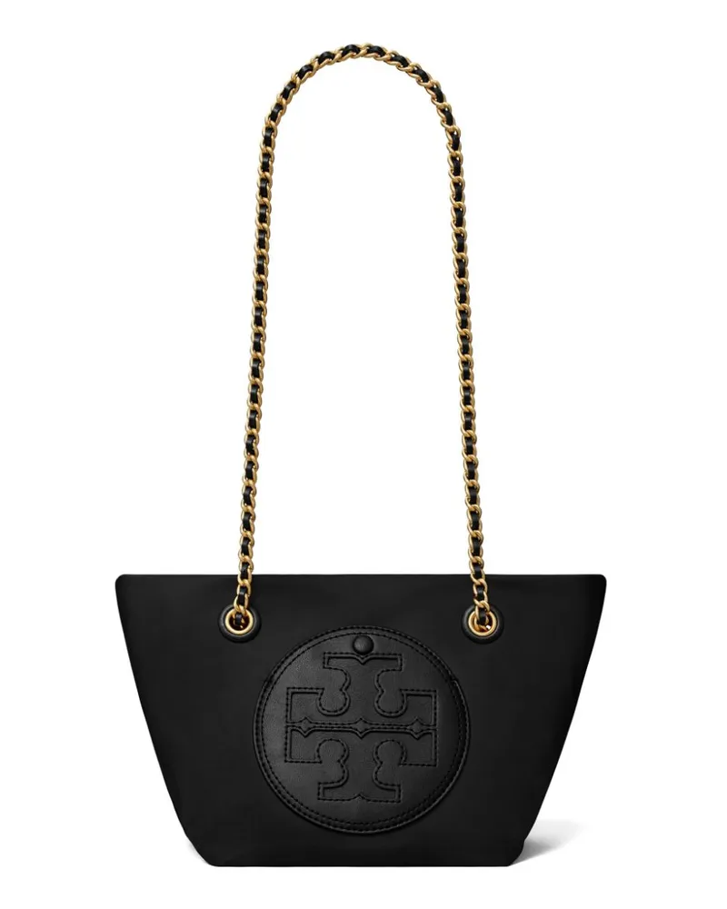 Tory Burch Kleine Ella Chain Umhängetasche - Schwarz Schwarz