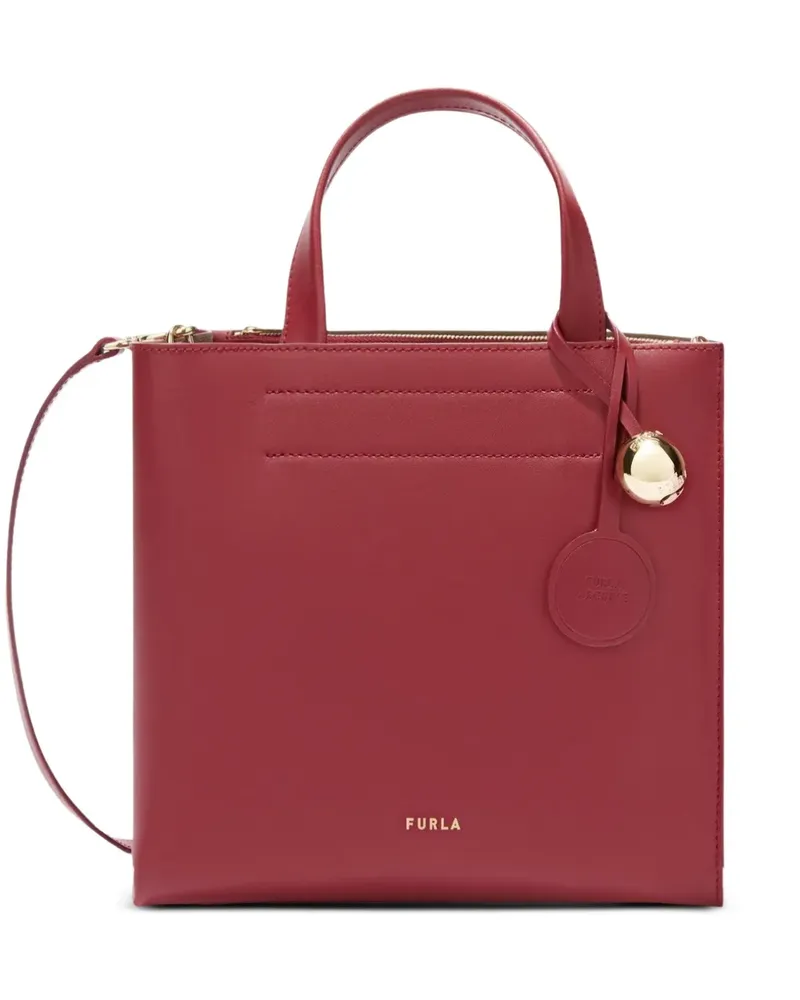 Furla Divide Tote Bag mit Henkel - Rot Rot