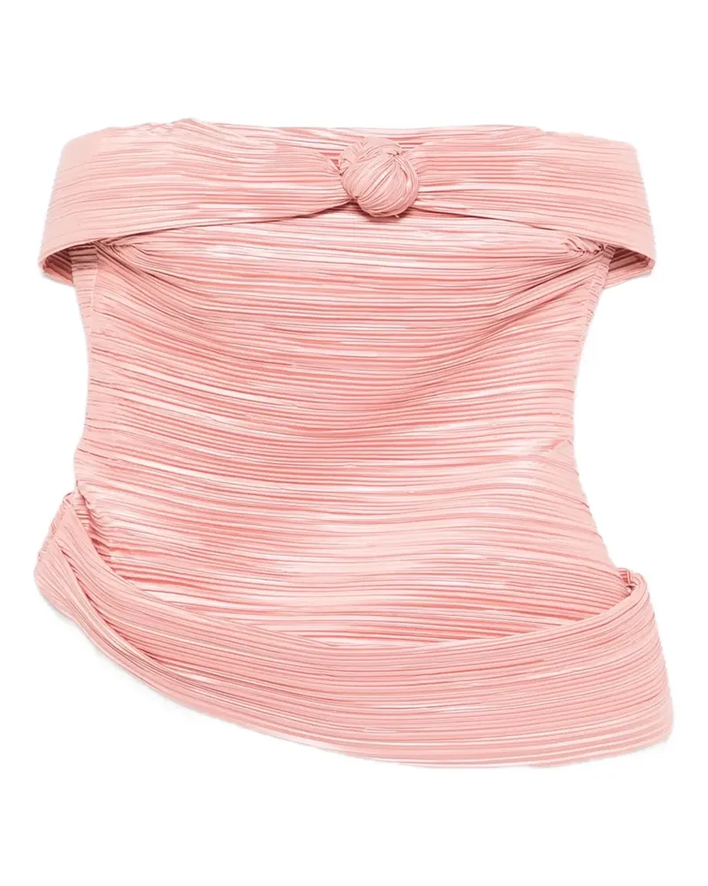 Cult Gaia Ansra pleated top - Rosa Rosa