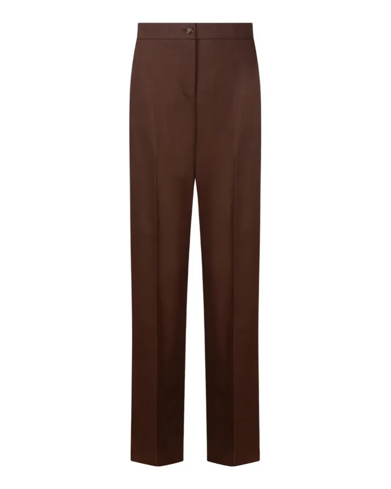 Pinko Hose mit geraden Knöpfen - Braun Braun