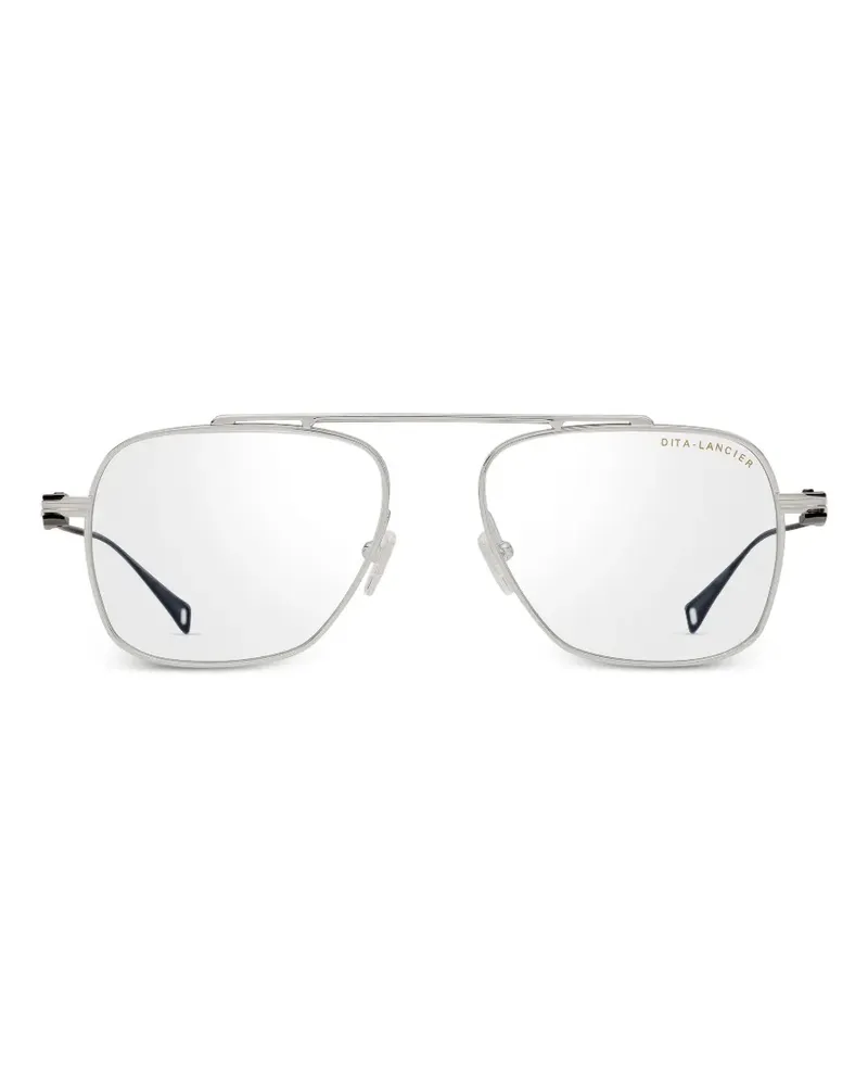 DITA double-bridge frame glasses - Silber Silber