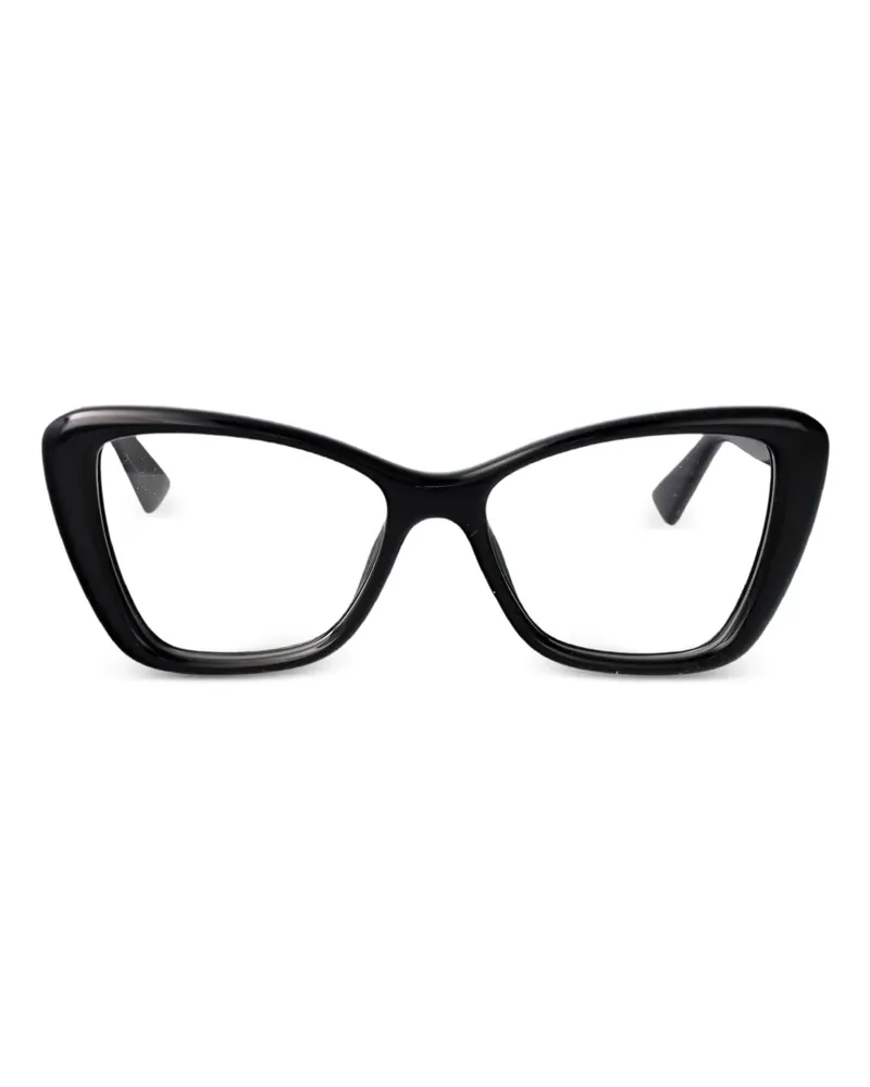 Gucci Brille mit Cat-Eye-Gestell - Schwarz Schwarz