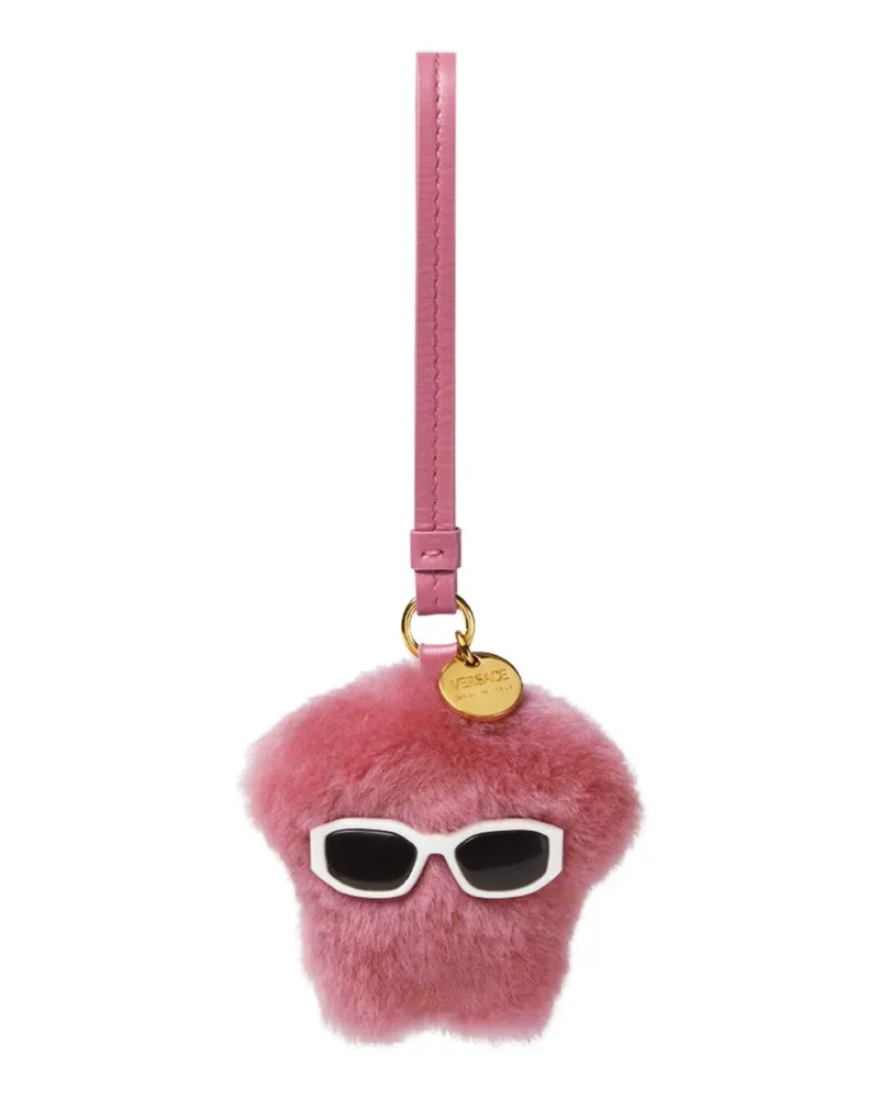Versace Medusa Fluffy Anhänger - Rosa Rosa