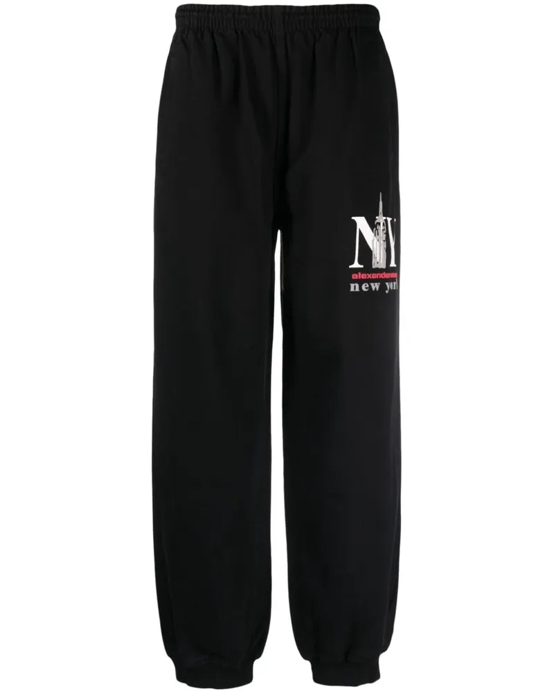 Alexander Wang Klassische Jogginghose - Schwarz Schwarz