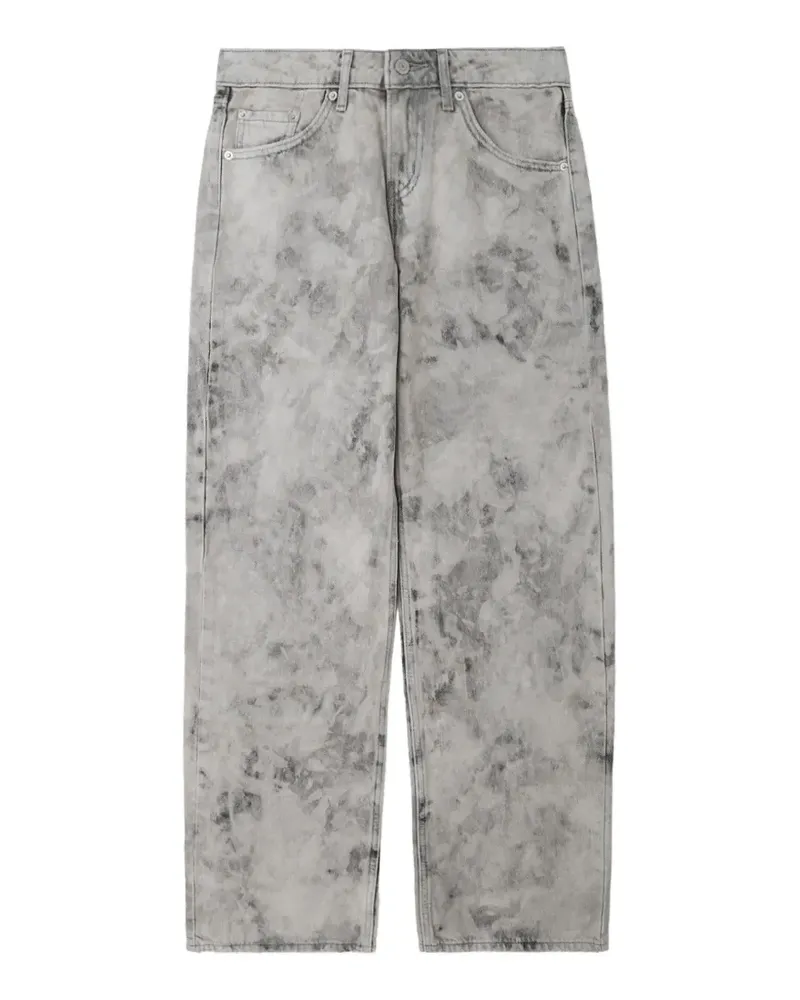 Levi's Skinny-Jeans mit Acid-Waschung - Grau Grau