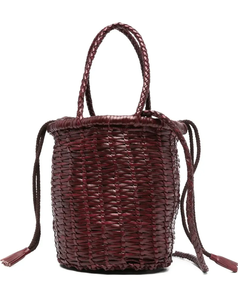 Dragon Diffusion Geflochtene Beuteltasche - Rot Rot