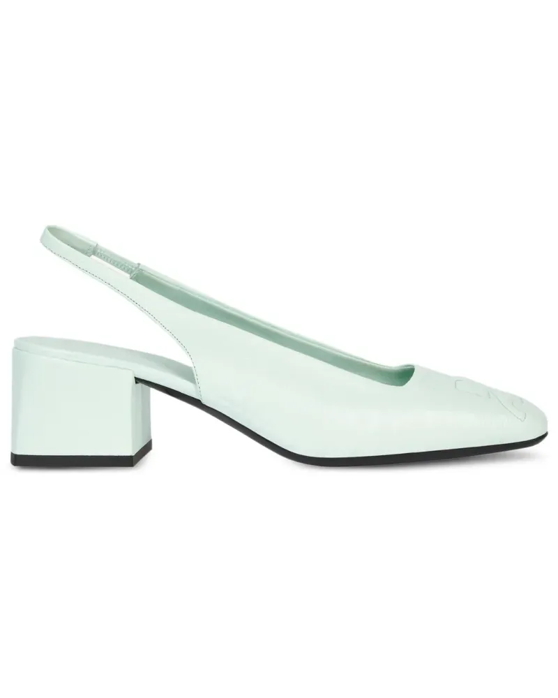 Courrèges Slingback-Pumps 55mm - Grün Grün