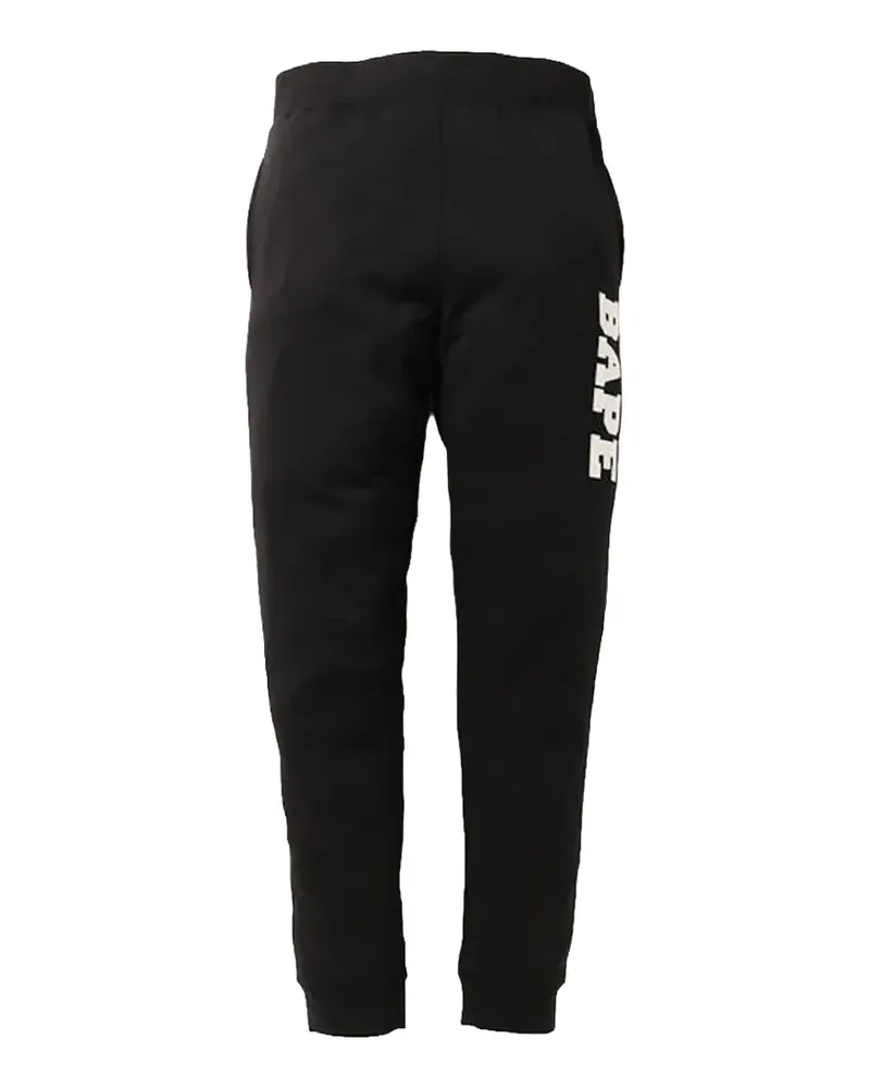 BAPE logo-print track pants - Schwarz Schwarz