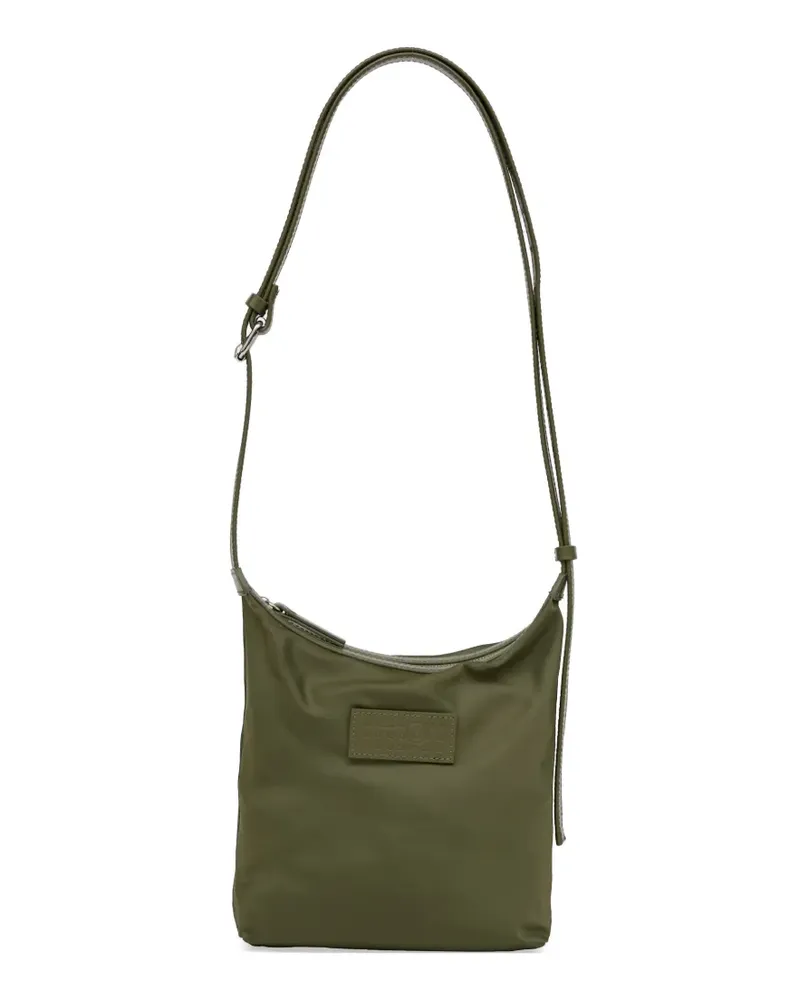 Maison Margiela Schultertasche mit Logo-Patch - Grün Grün