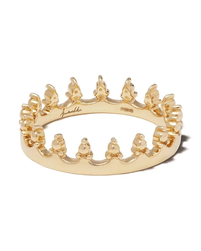 Annoushka 18kt 'Crown' Gelbgoldring Gold