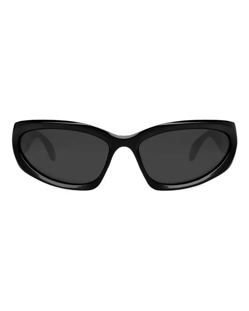 Balenciaga Swift oval-frame sunglasses - Schwarz Schwarz