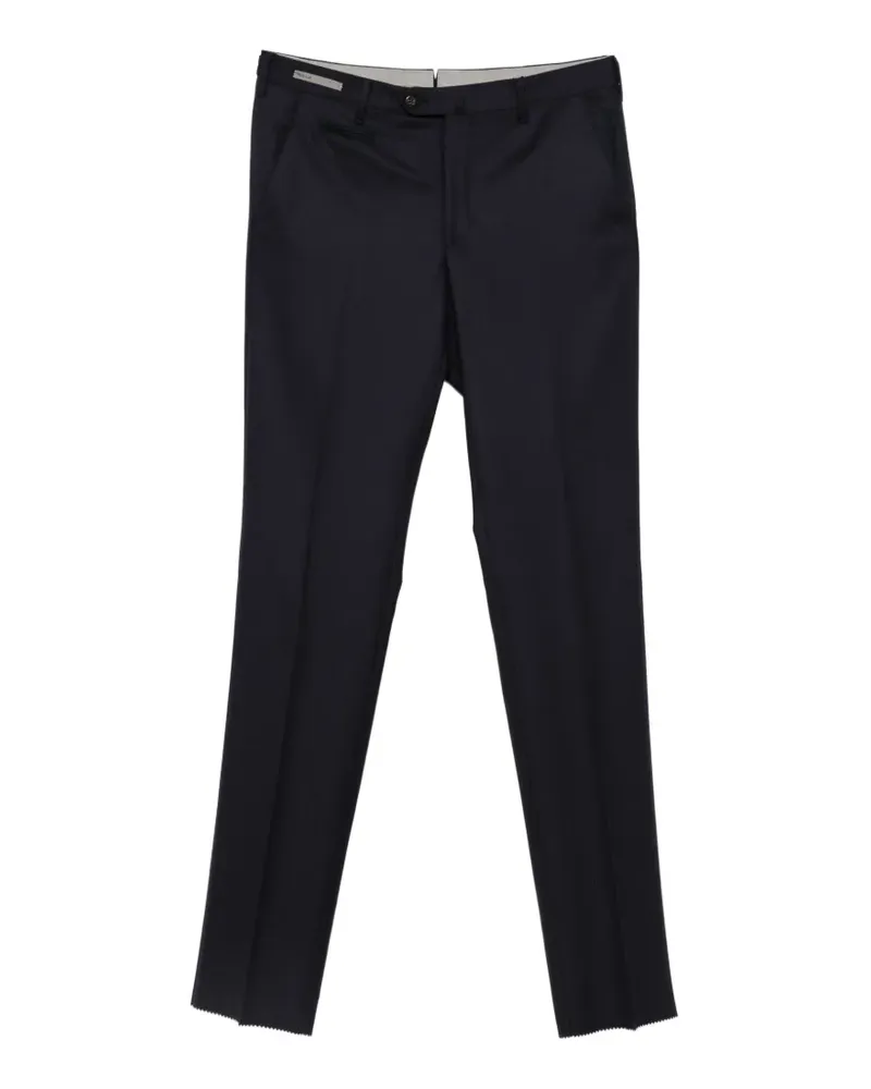 Corneliani Klassische Hose mit Bügelfalten - Blau Blau