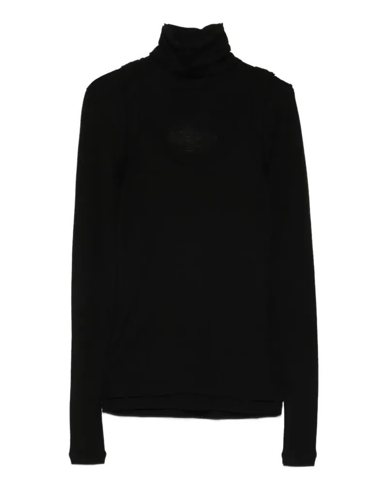 Róhe Pullover mit Rollkragen - Schwarz Schwarz