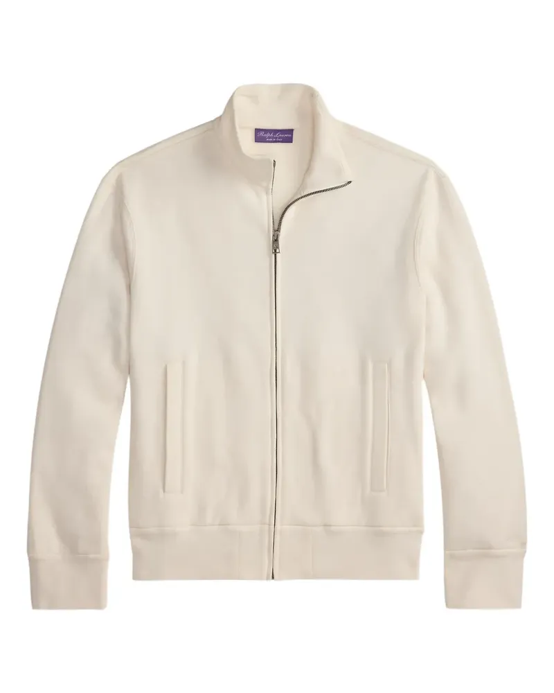 Ralph Lauren Stehkragen-Cardigan mit Reißverschluss - Weiß Weiß