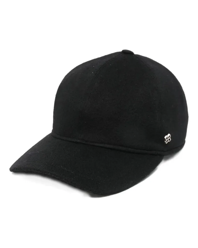 Tagliatore logo-plaque cap - Schwarz Schwarz