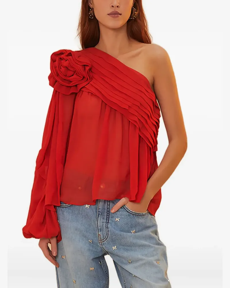 FARM Rio Rose Bluse - Rot Rot