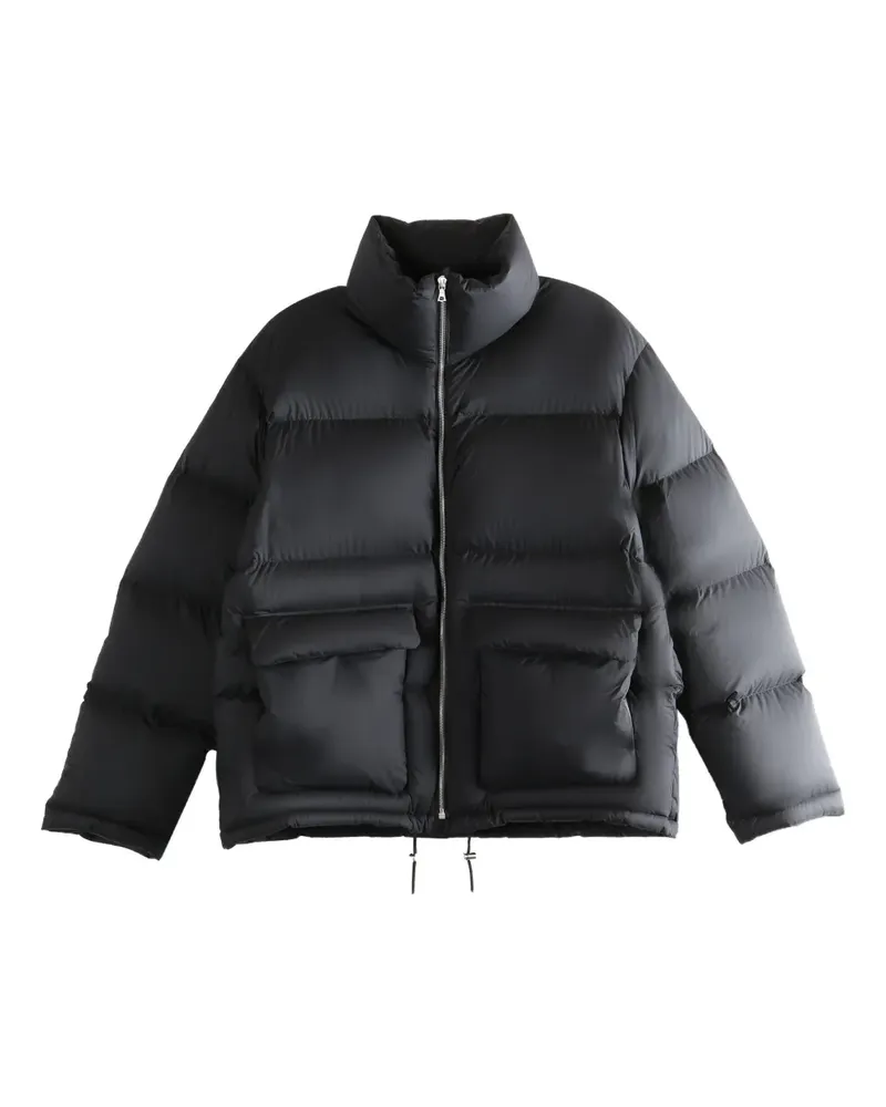 AURALEE Jacke mit Reißverschlusstaschen - Schwarz Schwarz