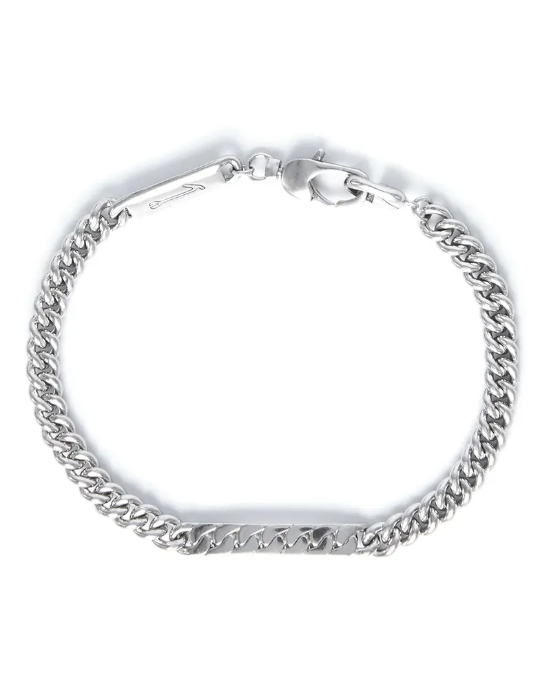 CAPSULE ELEVEN Power Tag Kettenarmband - Silber Silber