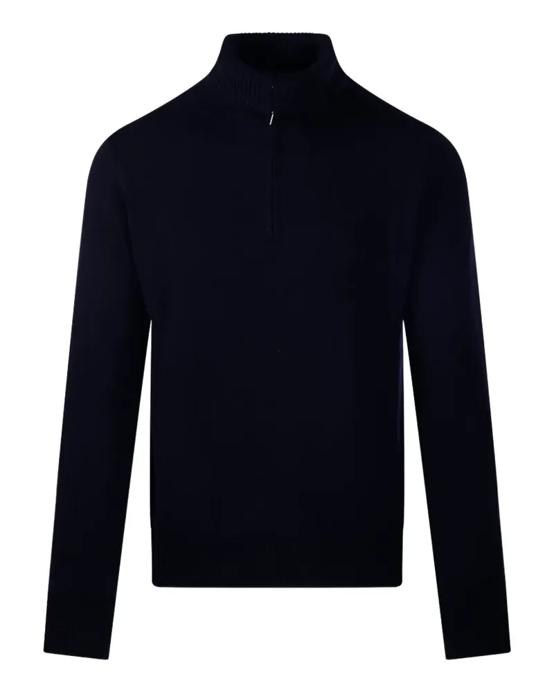 Altea half-zip knitted sweater - Blau Blau