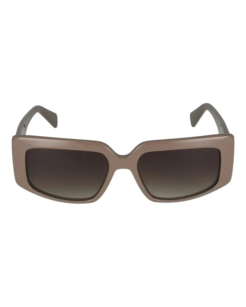 Liu Jo rectangle-frame sunglasses - Nude Nude