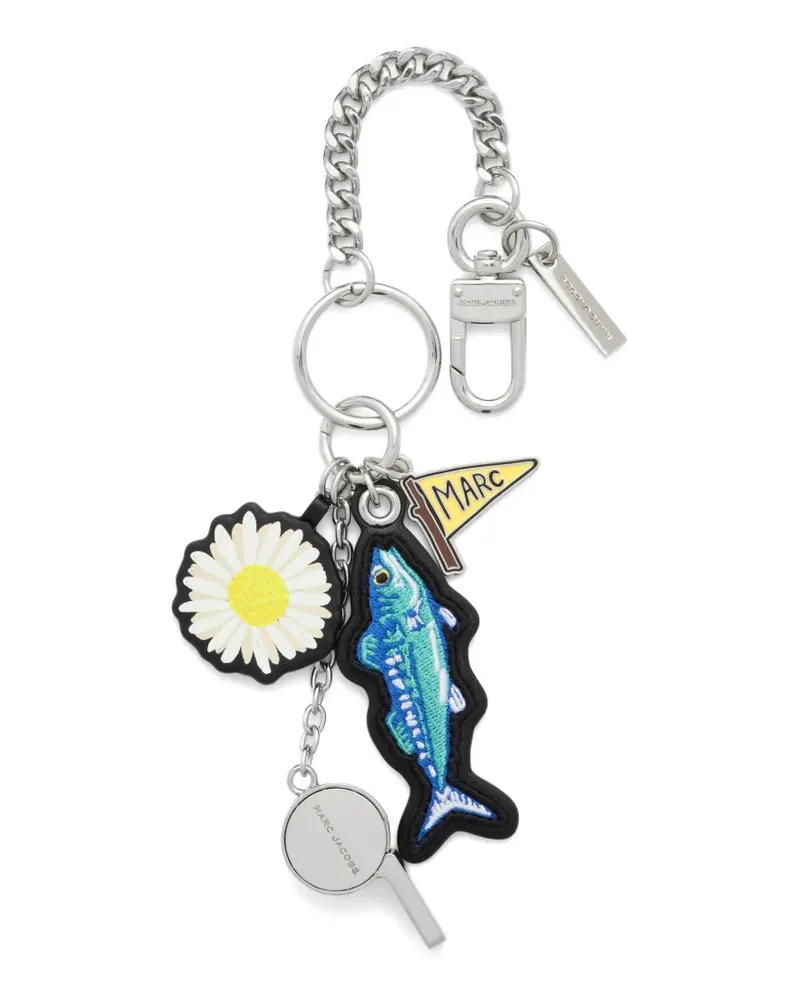 Marc Jacobs The Camp Whistle bag charm - Silber Silber