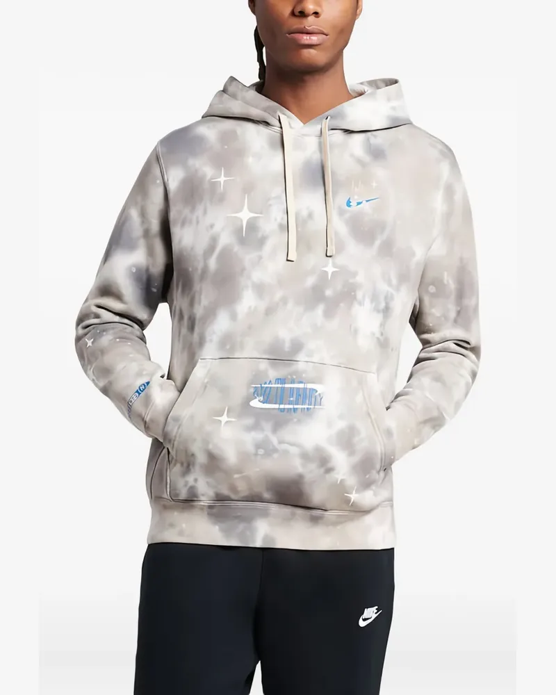 Nike tie-dye hoodie - Nude Nude