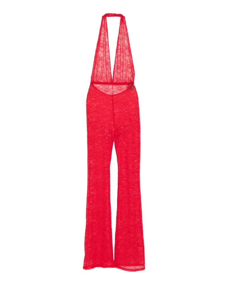 ALCHEMY lace jumpsuit - Rot Rot