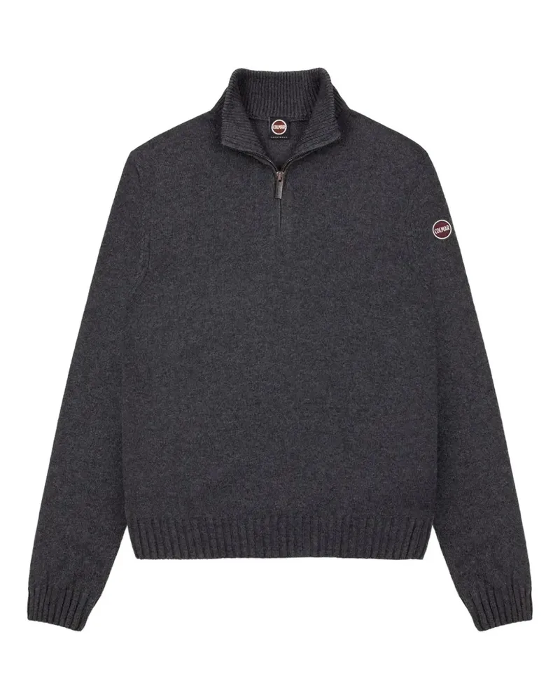 Colmar zip-neck sweater - Grau Grau