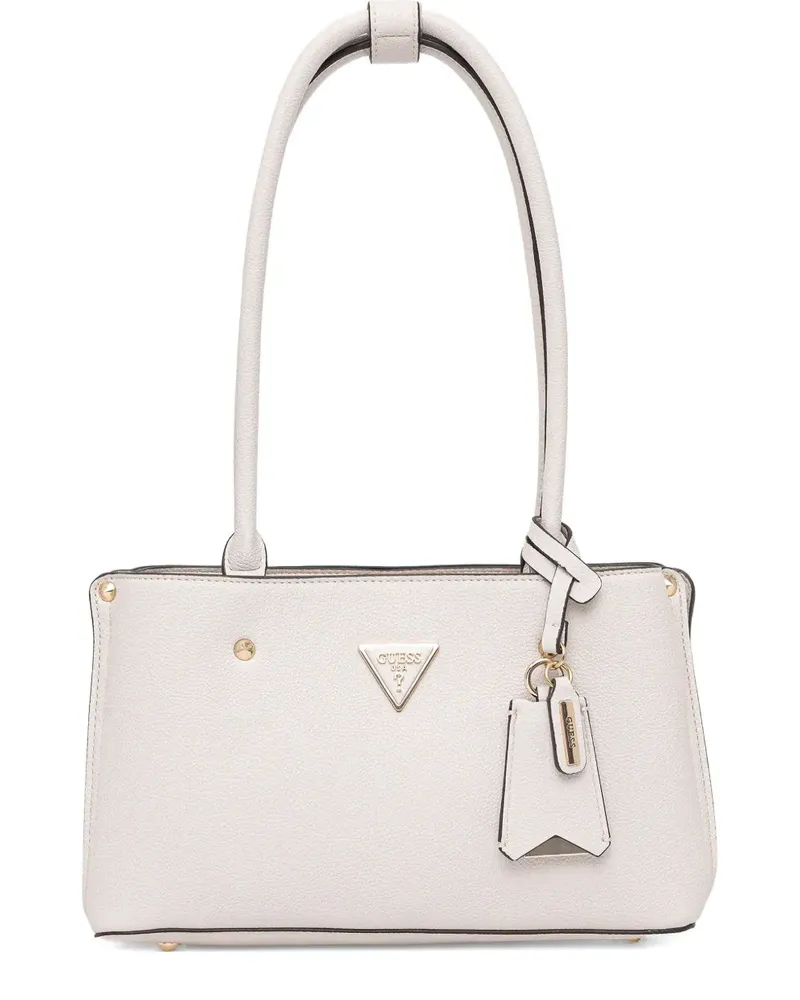 Guess Meridian Tote Bag mit Logo-Anhänger - Nude Nude