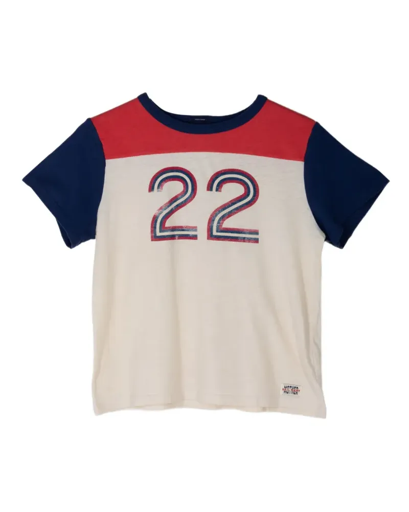 Mother colour-block T-shirt - Nude Nude