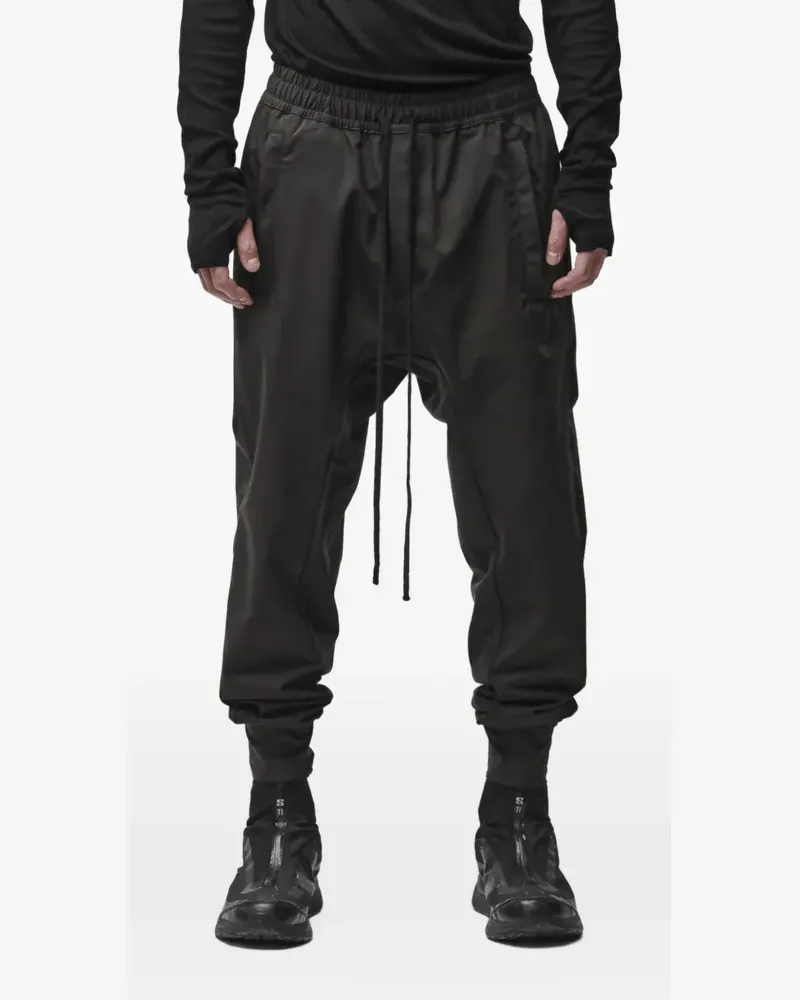 THOM KROM Baggy-Hose mit Kordelzug - Grau Grau