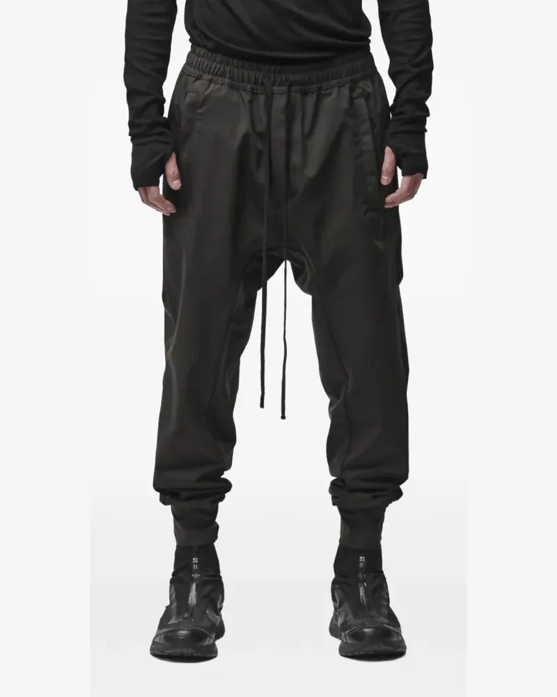 THOM KROM Baggy-Hose mit Kordelzug - Grau Grau