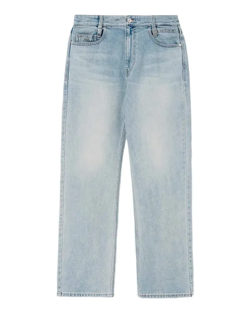 Wooyoungmi Jeans mit Gürtelschlaufe - Blau Blau