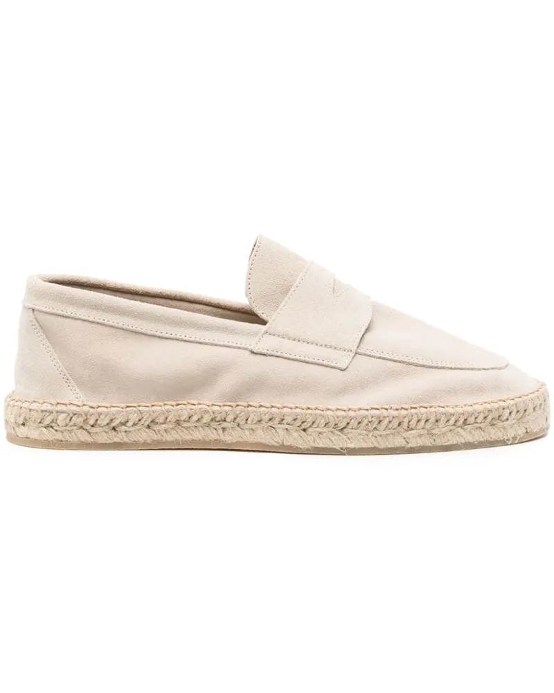 Scarosso Diego Espadrilles aus Wildleder - Nude Nude