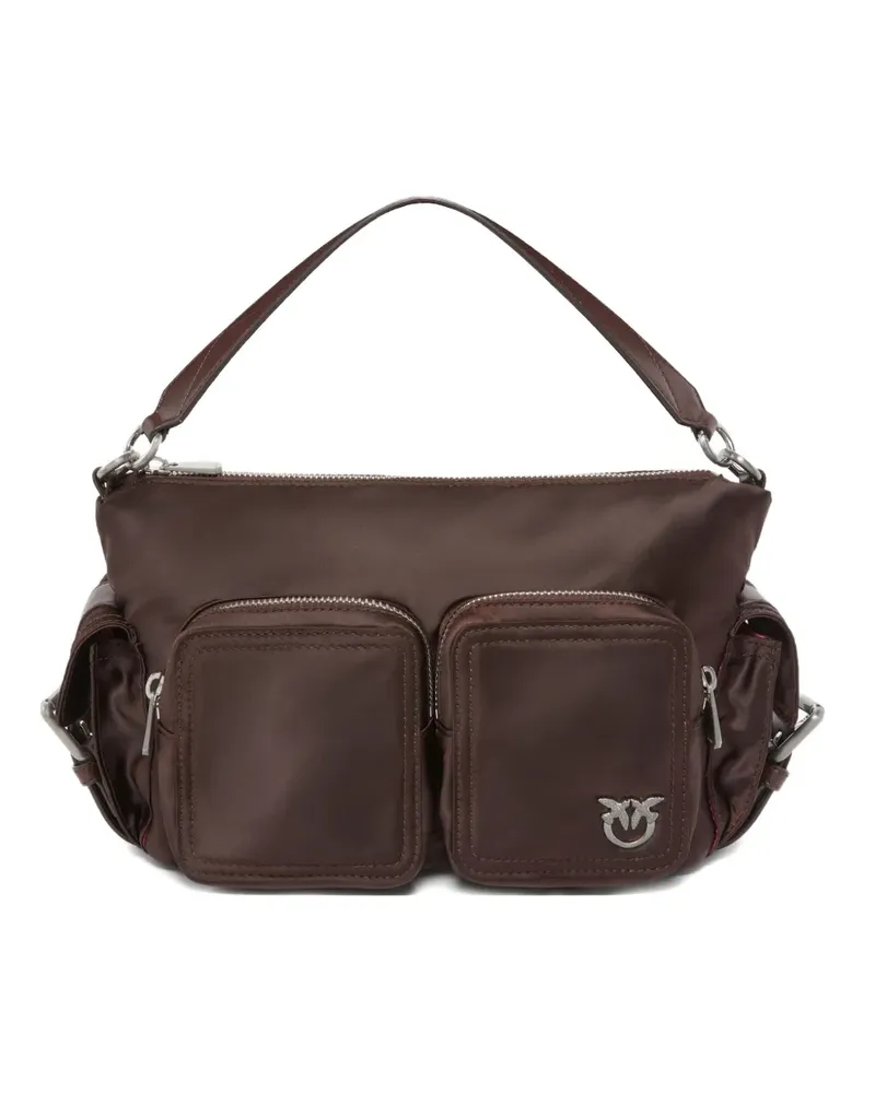 Pinko Handtasche mit Cargo-Pockets - Braun Braun
