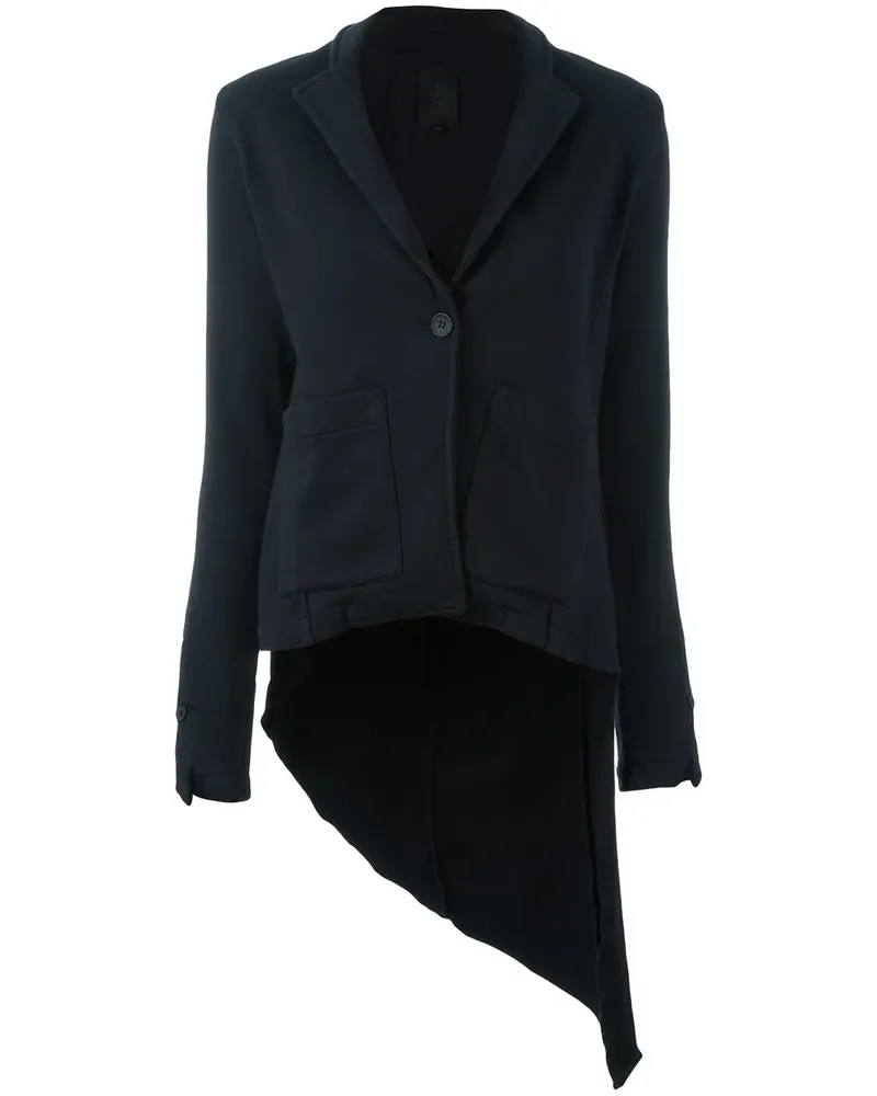 THOM KROM Asymmetrischer Blazer - Schwarz Schwarz