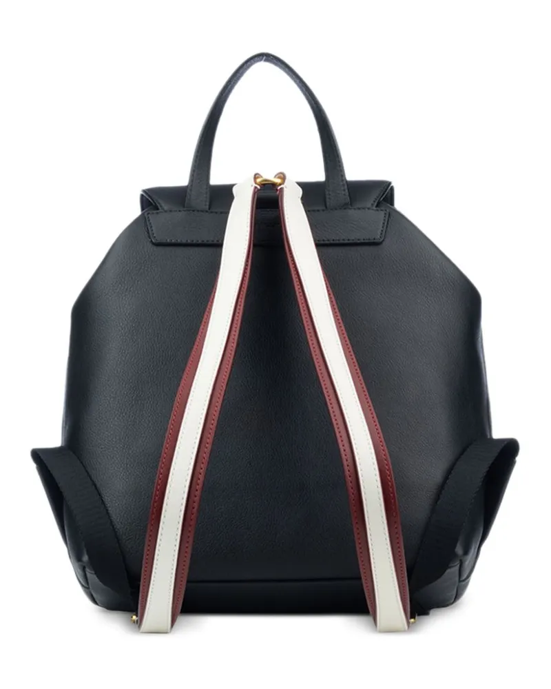 Bally Rucksack mit Logo-Stempel - Schwarz Schwarz