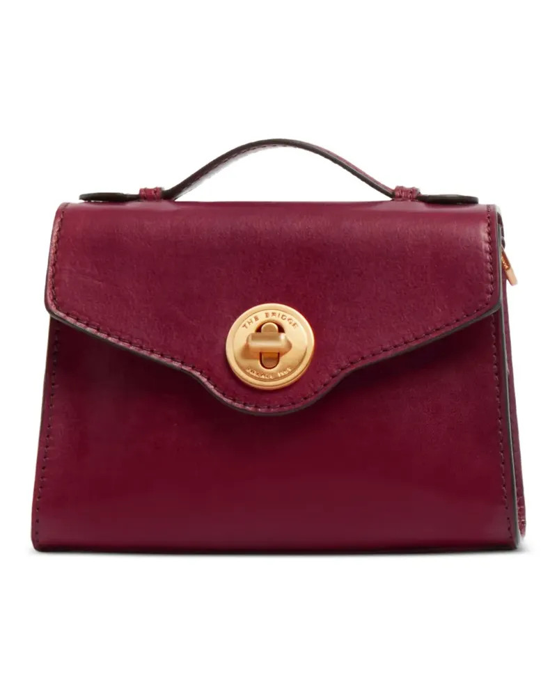 The Bridge Handtasche aus Leder - Rot Rot