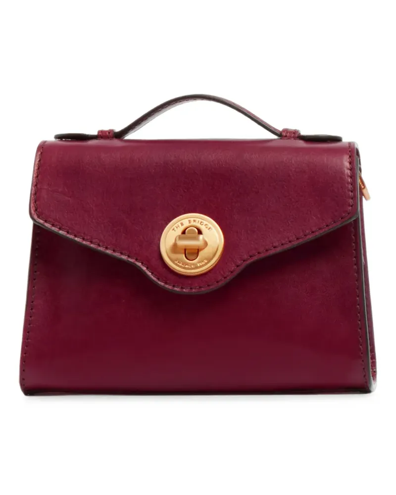 The Bridge Handtasche aus Leder - Rot Rot