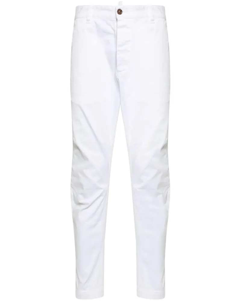 Dsquared2 Sexy Tapered-Chino - Weiß Weiß