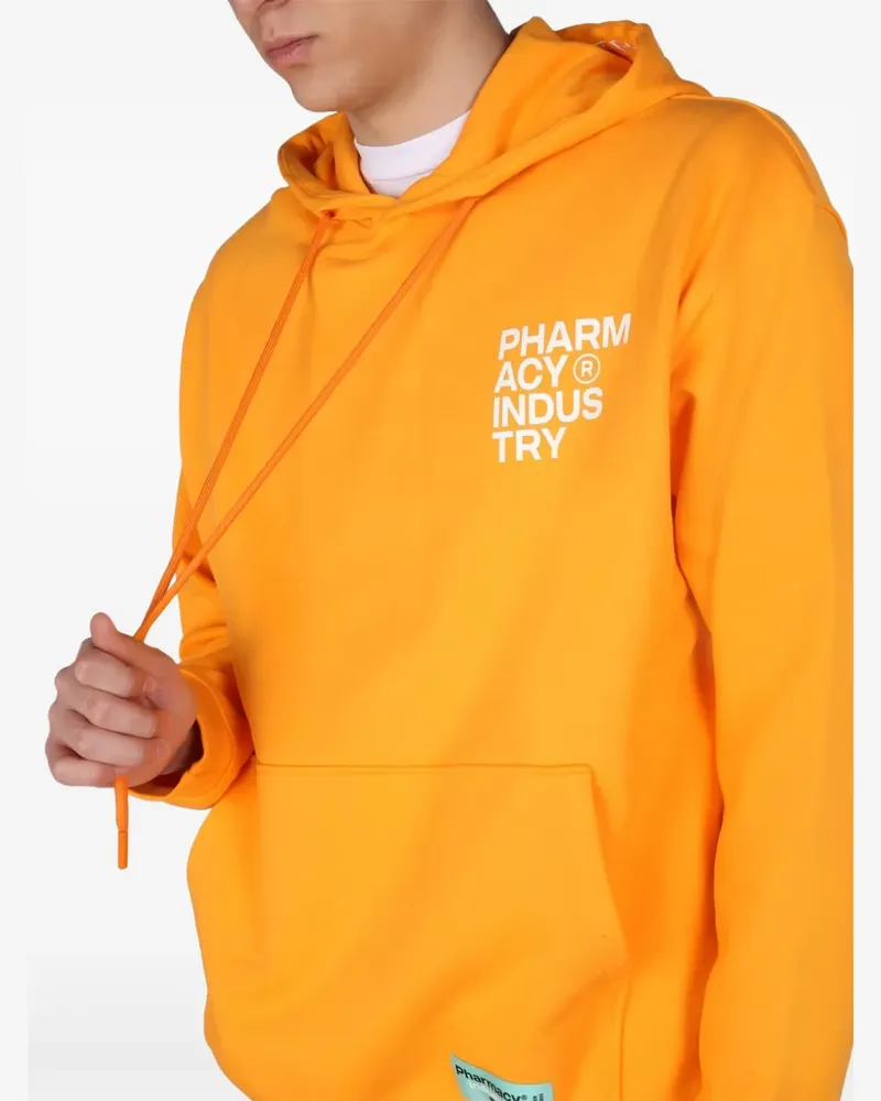Pharmacy Industry drawstring hoodie - Orange Orange