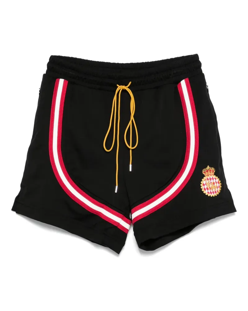 RHUDE Klassische Joggingshorts - Schwarz Schwarz