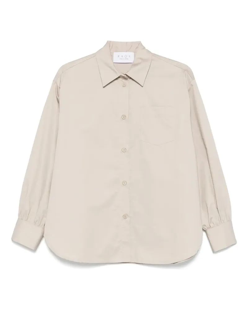Kaos Klassisches Hemd - Nude Nude