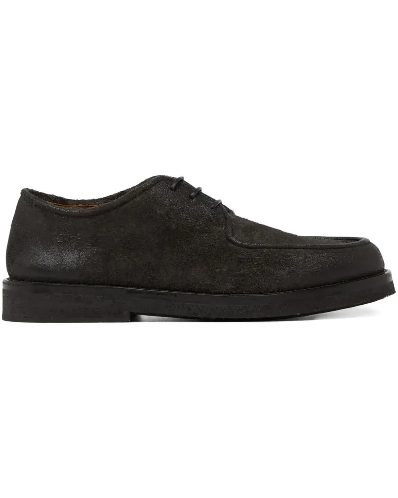 Marsèll Derby-Schuhe aus Wildleder - Schwarz Schwarz